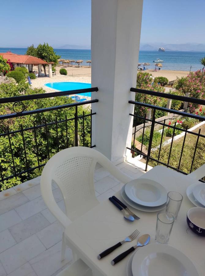 Cavos Sunrise Beach Apartments Kávos Exterior foto